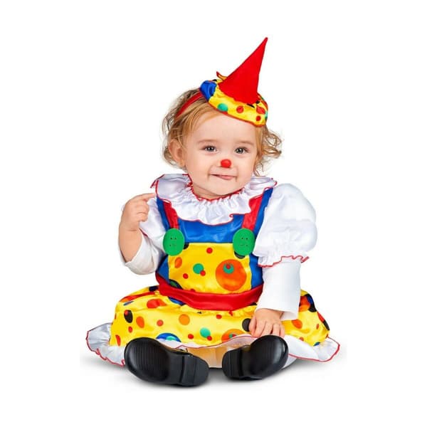 Kostume til babyer My Other Me Kvinde klovn 1-2 år (2 Dele)