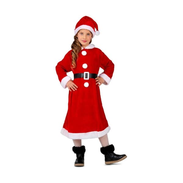 Kostume til babyer My Other Me Julemandens kone (3 Dele) - 5-6 år