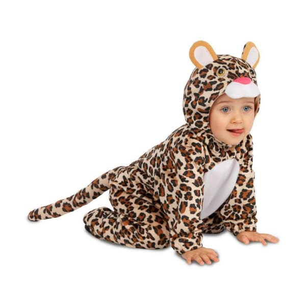Kostume til babyer My Other Me Leopard (4 Dele) - 7-12 måneder