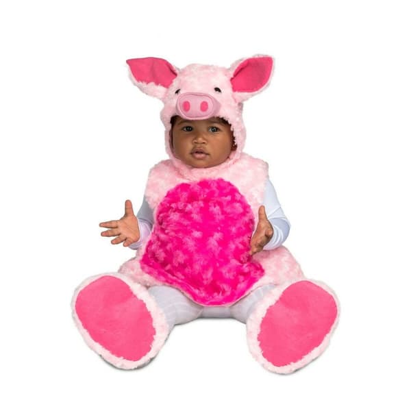 Kostume til babyer My Other Me Pink Gris 1-2 år (4 Dele)