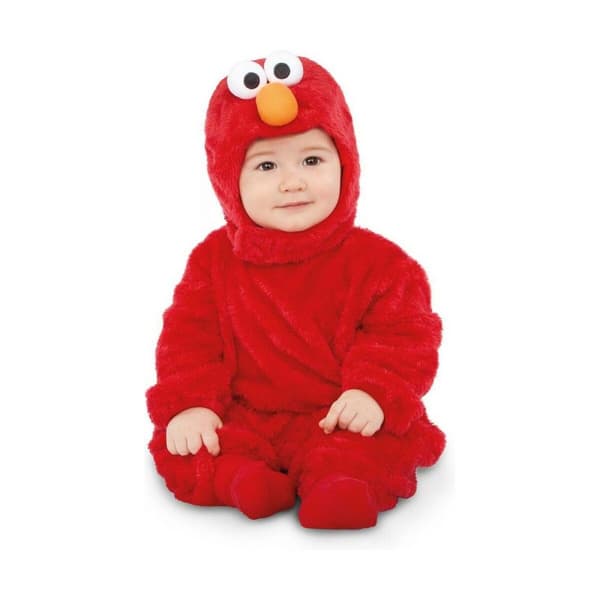 Kostume til babyer My Other Me Elmo Sesame Street (2 Dele) - 0-6 måneder