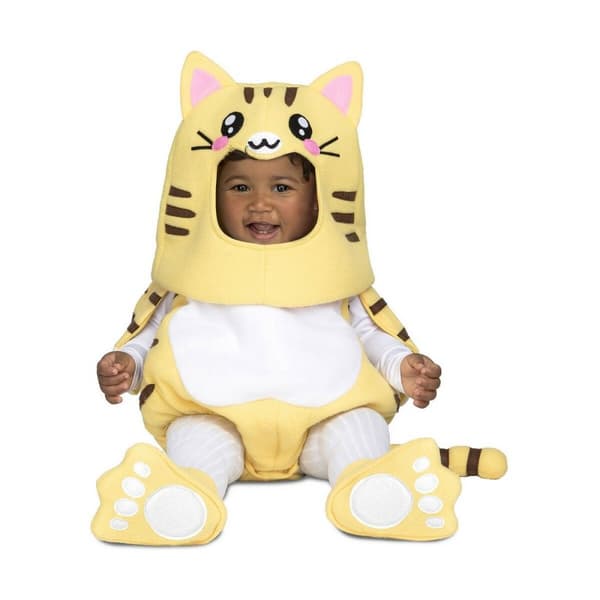 Kostume til babyer My Other Me Kat (4 Dele) - 7-12 måneder