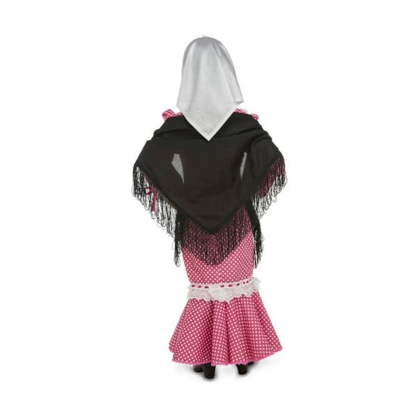 Kostume til babyer My Other Me Madrilener kvinde Pink (4 Dele) - 0-6 måneder