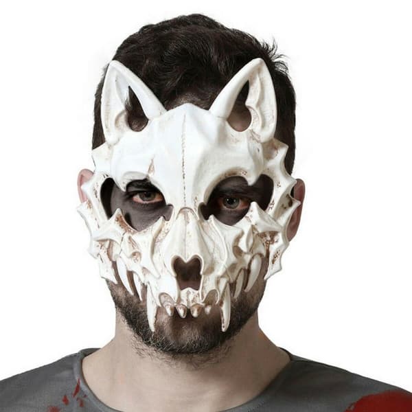 Maske Hvid Ulv Terror
