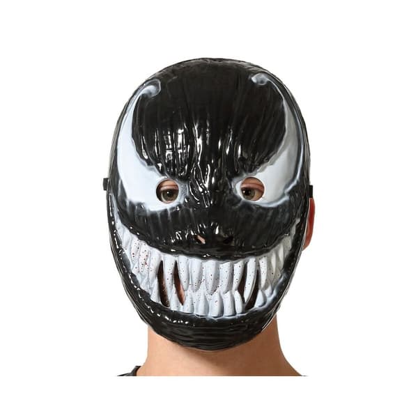 Maske Halloween Sort
