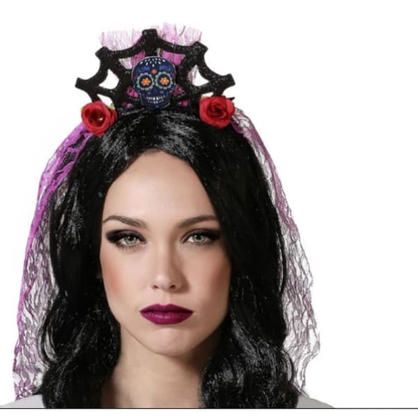 Hårbøjle Lilla Halloween