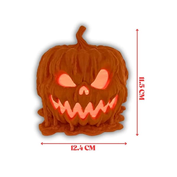 Halloween græskar smeltende spøgelse Candy Bowl/Night Light