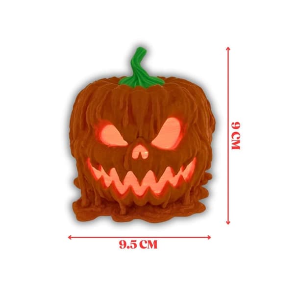 Halloween-gresskar-smeltende spøkelse Candy Bowl/Night Light 2