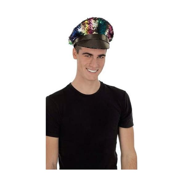 Politihat My Other Me Multifarvet Paillietter 60 cm