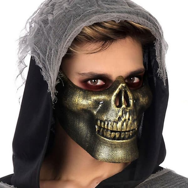Maske 14 x 18 cm Halloween Gylden