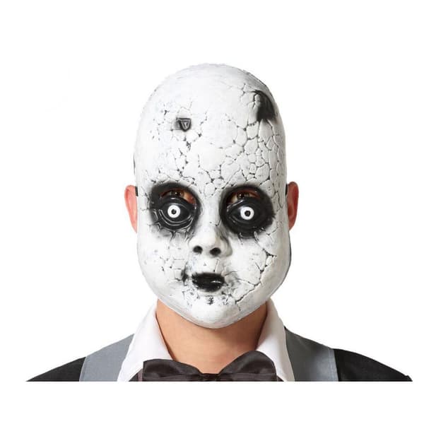 Maske Halloween Hvid
