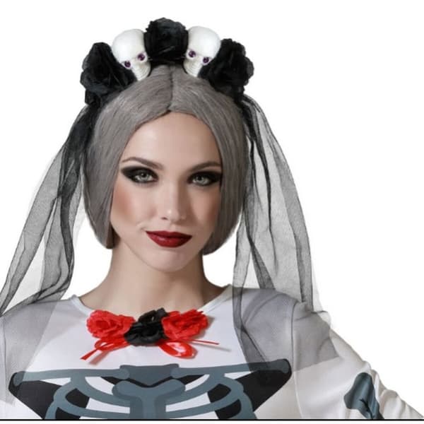 Hårbøjle Kranier Halloween