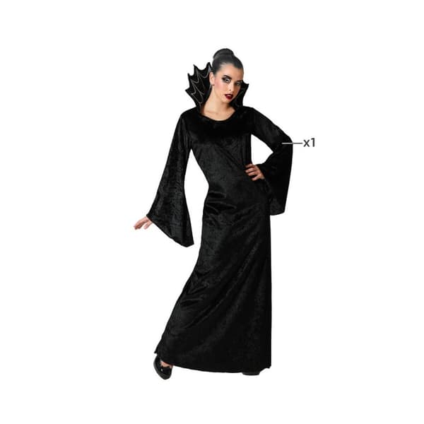 Kostume til voksne Edderkop Sort - M/L