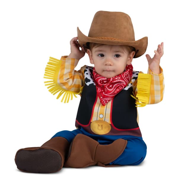 Kostume til babyer My Other Me Cowboy (4 Dele) - 12-24 måneder