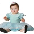 Miniatyrbillede 1 af 5: Kostume til babyer Prinsesse Blå - 6-12 måneder