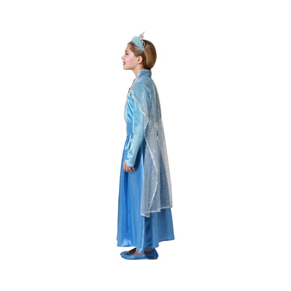 Kostume til børn Prinsesse Blå - 3-4 år