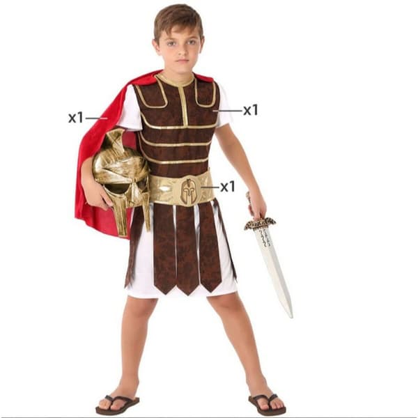Kostume til børn Gladiator - 7-9 år