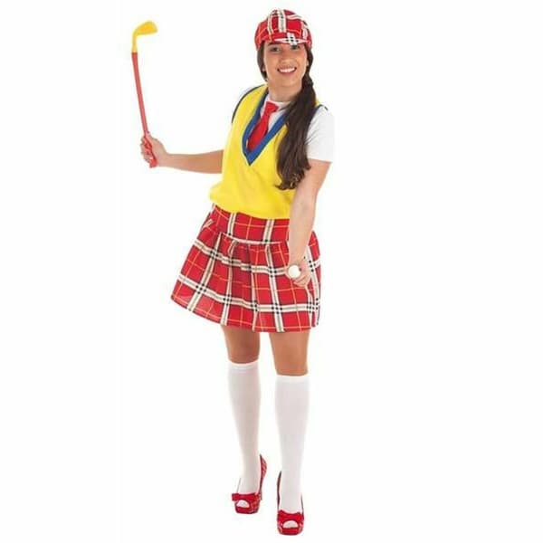 Kostume til voksne Golf Dame - L