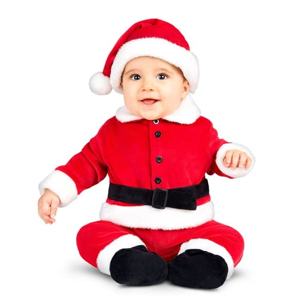 Kostume til babyer My Other Me Santa Claus (3 Dele) - 0-6 måneder