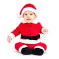 Miniatyrbillede 1 af 2: Kostume til babyer My Other Me Santa Claus (3 Dele) - 0-6 måneder