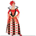 Miniatyrbillede 1 af 11: Kostume til voksne Hjerter dame Multifarvet Fantasi - XS/S