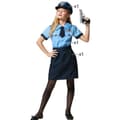 Miniatyrbillede 1 af 5: Børnekostume Politidame - 3-4 år