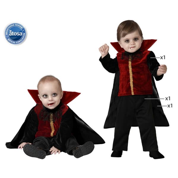 Kostume til babyer Vampyr - 24 måneder