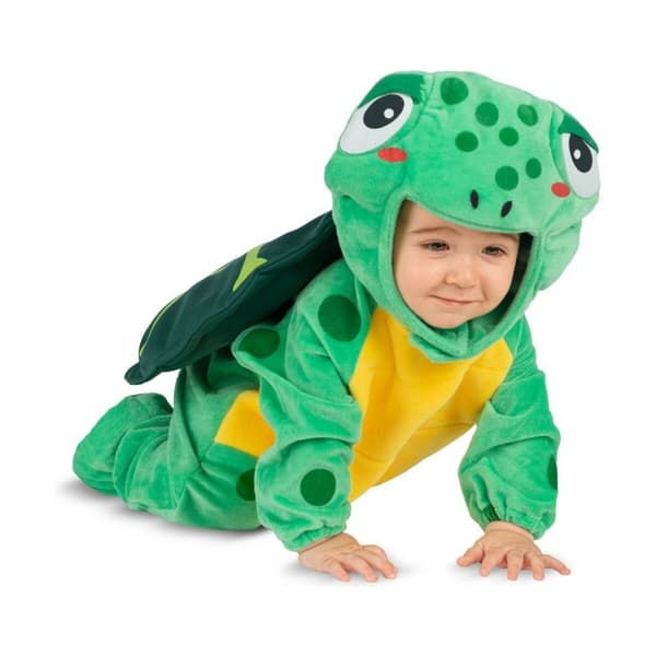 Kostume til babyer My Other Me Grøn Gul Skildpadde (4 Dele) - 7-12 måneder