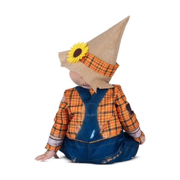Kostume til babyer My Other Me Blå Orange Fugleskræmsel 7-12 måneder (2 Dele) - 7-12 måneder