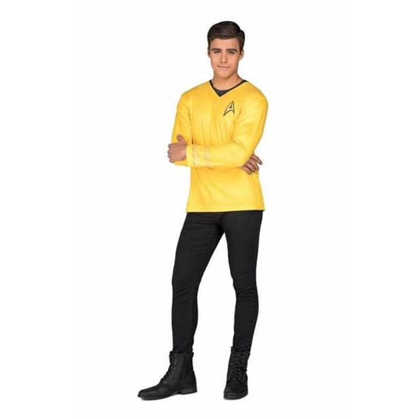 Kostume til voksne My Other Me Star Trek Kirk T-shirt Gul - S