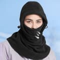 Miniatyrbillede 4 af 7: INF Vinter balaclava hætte hat ansigtsmaske, ski maske, ansigtsdæksel Sort