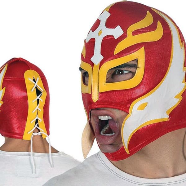 Maske 149464 Maskeret ridder - Guld