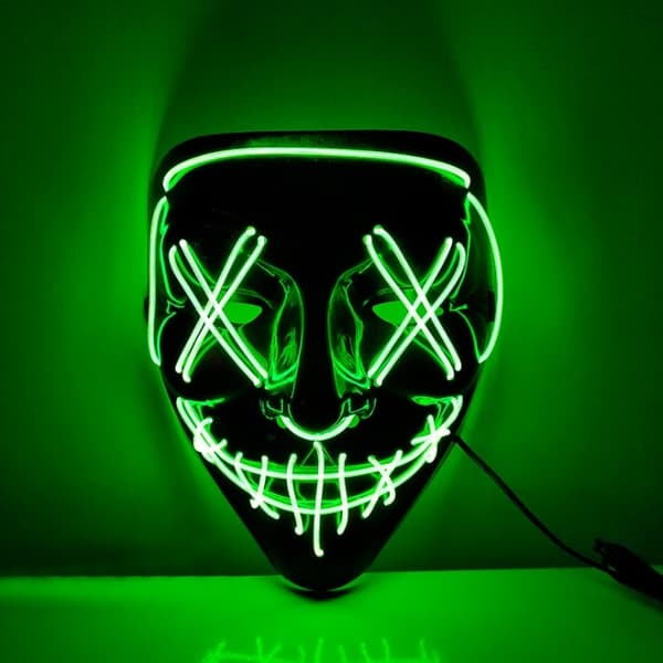 LedMask Halloween Skräck