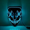 Miniatyrbild 1 av 2: LedMask Halloween Skräck