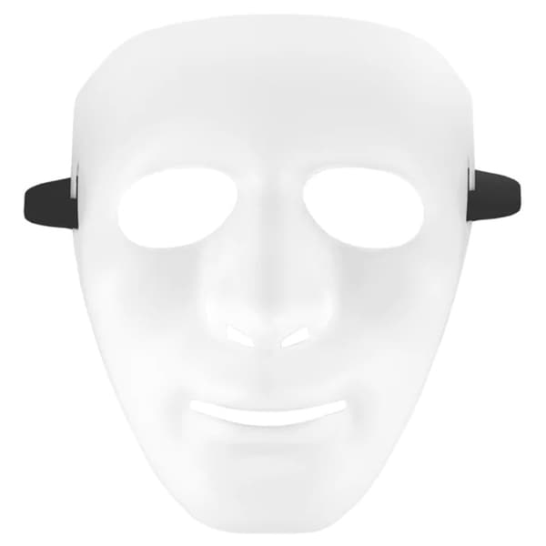Ansiktsmask Mattvit 16,5x18cm