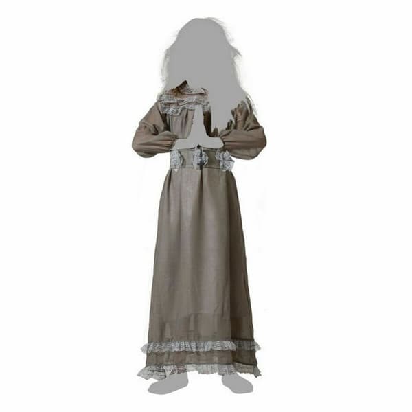 Kostume Pige Halloween Brun - 3-4 år