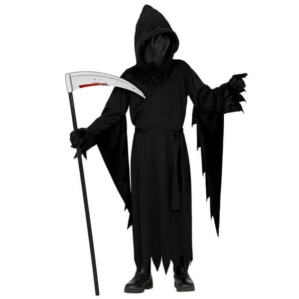 Reaper Halloween Kostym för pojkar 14/16 år WIDMANN Vit