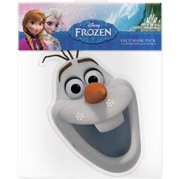 Olaf Disney Frozen kartongmask
