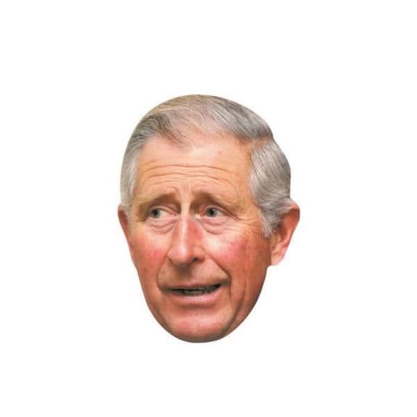 P'TIT Clown re94651 - Vuxen pappmask, Prince