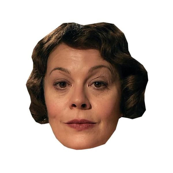 Kartongmask - Harry Potter - Helen McCrory - Svart - Inredning - Unisex - Vuxen