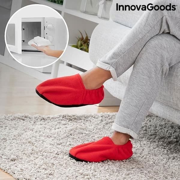 InnovaGoods Röd Mikrovågsugn Värmestrumpor - - - InnovaGoods