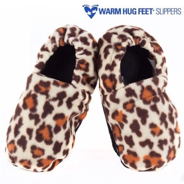 Uppvärmda tofflor - Märke - Brun - Kvalitetstyg - One size 36-45