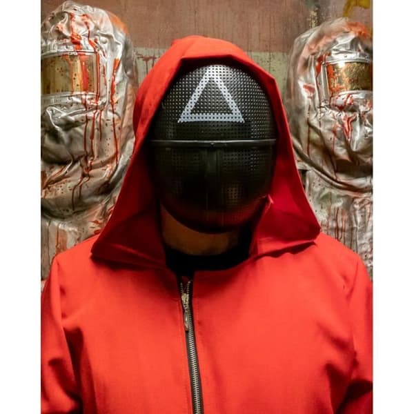 Maske av Trefjær Deluxe - Halloween og Cosplay - Svart - Maske