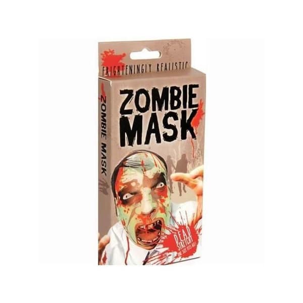 Zombiemask - Grön - Blandad - Barn - Kostym - Från 18 år - Inomhus