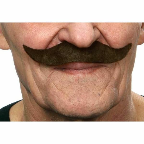 Mustasch My Other Me Brun