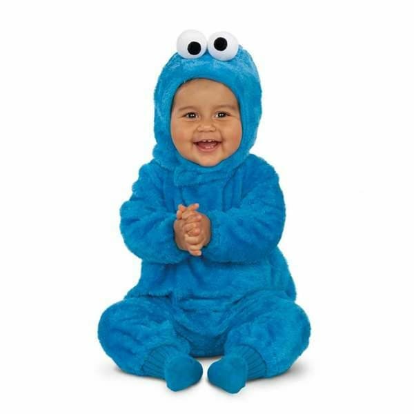Maskeraddräkt bebis My Other Me Cookie Monster - 0-6 månader