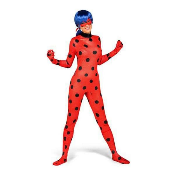 Kostume til voksne Ladybug S