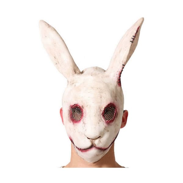 Naamio Halloween Valkoinen jänis