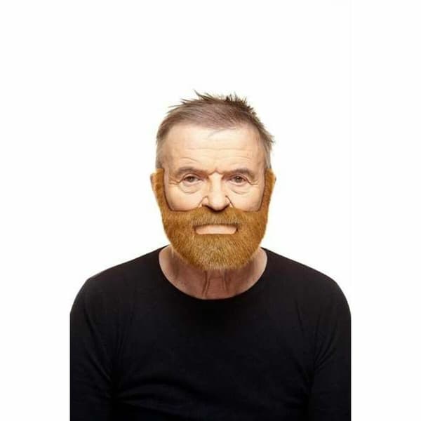 Falskt skägg My Other Me Brun
