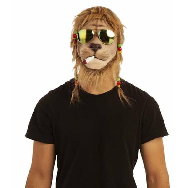 Mask My Other Me Brun One size M Lejonet